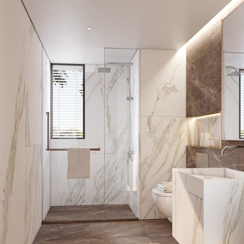 Instalación de duchas